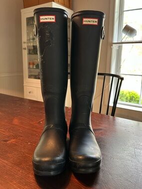 Women’s Blue Hunter Boots